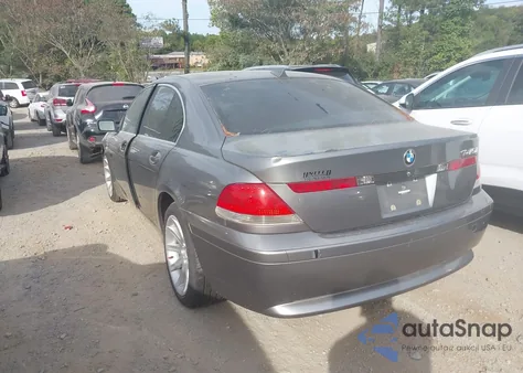 2003 BMW 745I from USA, damaged, VIN WBAGL634X3DP67579